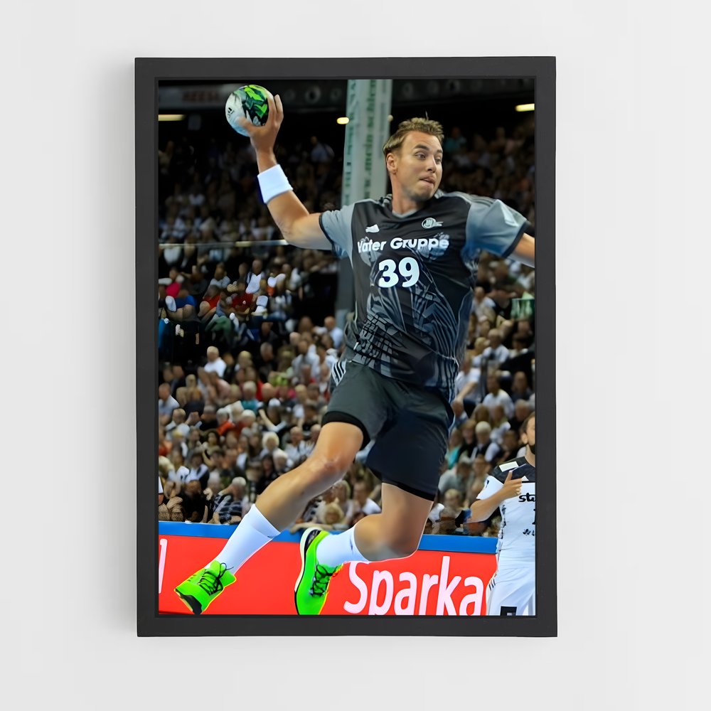 Poster Filip de jicha – affiche Handball (vue 2)